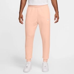 Nike Sweatpants Men L Sportswear Club Fleece Jogger‎ Orange Pink Coral Pants